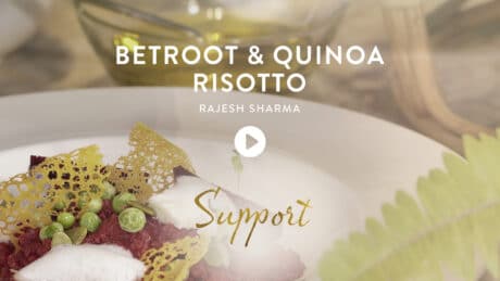 Betroot Quinoa Risotto With Rajesh Sharma