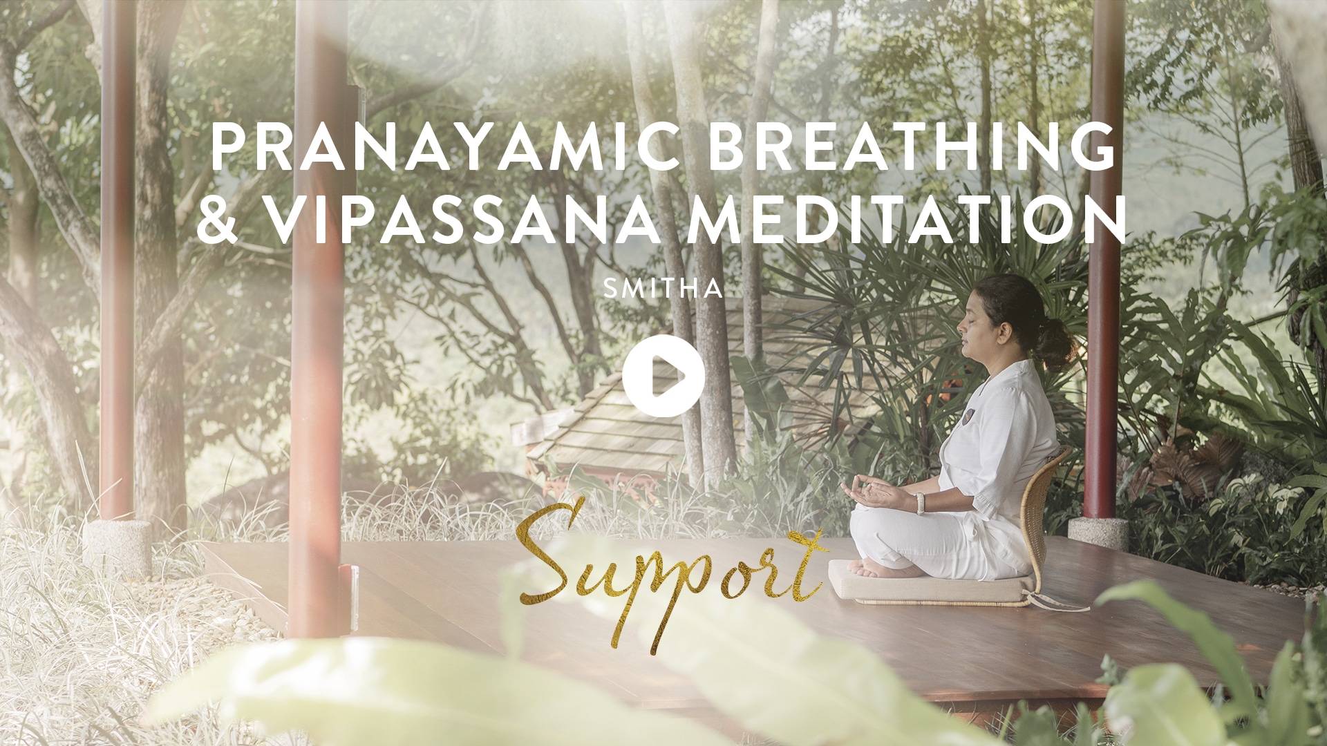 Pranayamic Breathing Vipassana Meditation By Smitha 30 Mins Guided Meditation